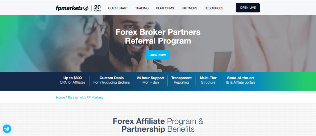 Partnerships, and Affiliate