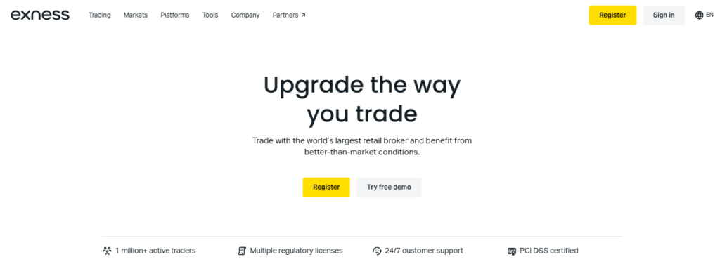 Upgrade the way you trade