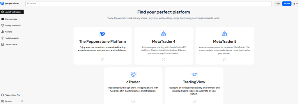 trading platforms
